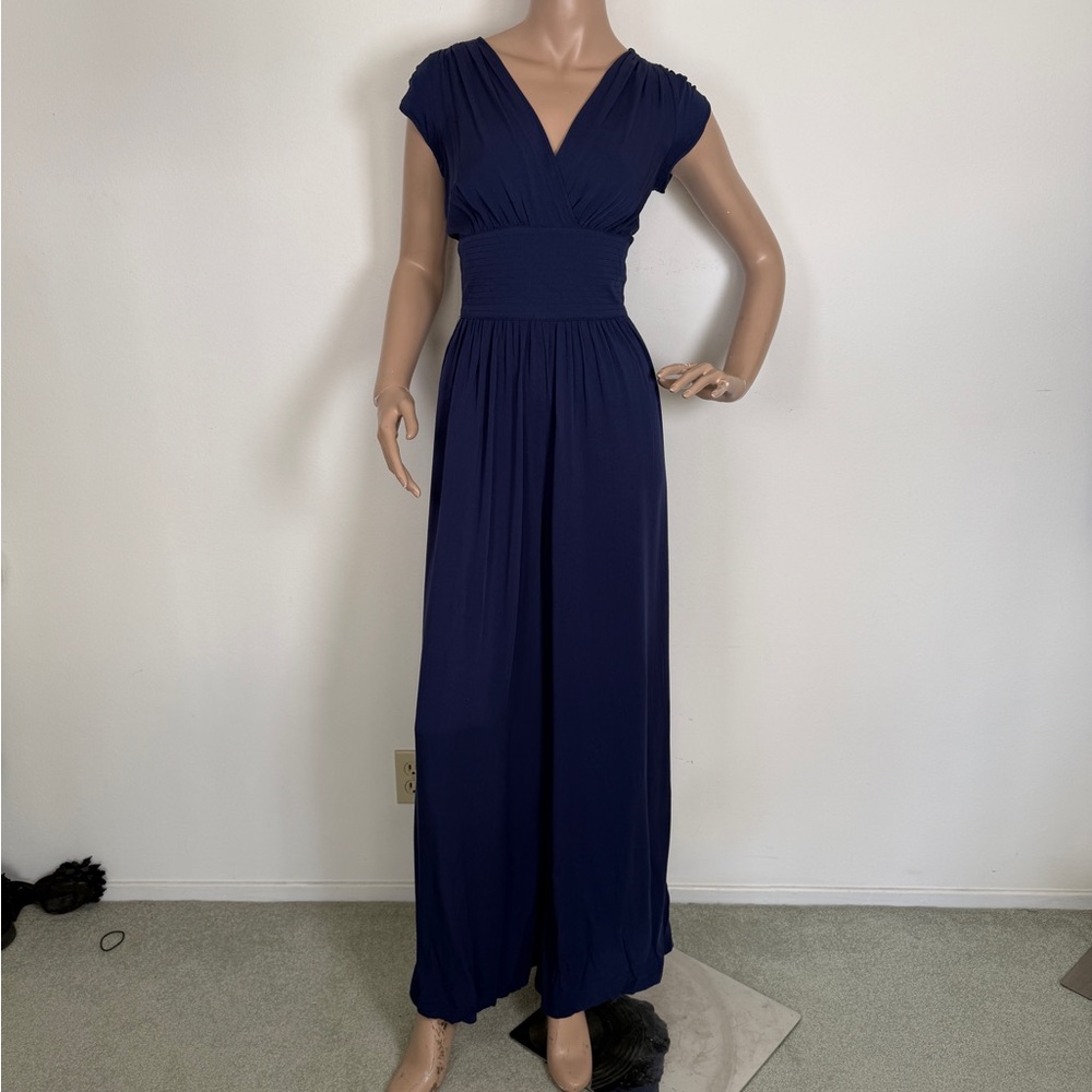 Trashy Diva Navy Blue Wide-Leg Jumpsuit